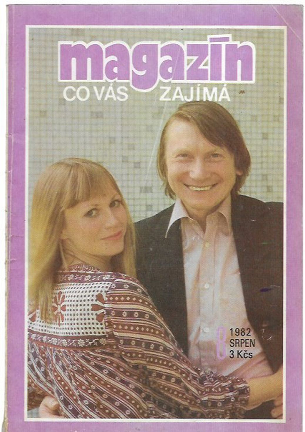 MAGAZIN CO VAS ZAJIMA magazine side cover Issue 8   1982