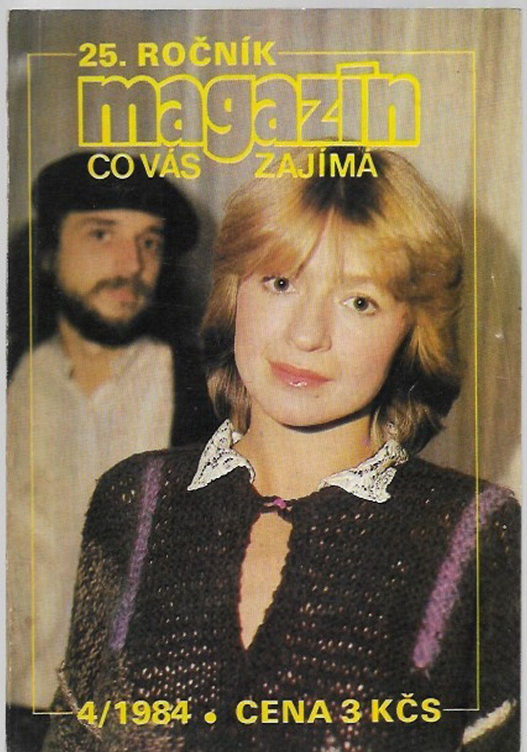 MAGAZIN CO VAS ZAJIMA magazine side cover Issue 4   1984
