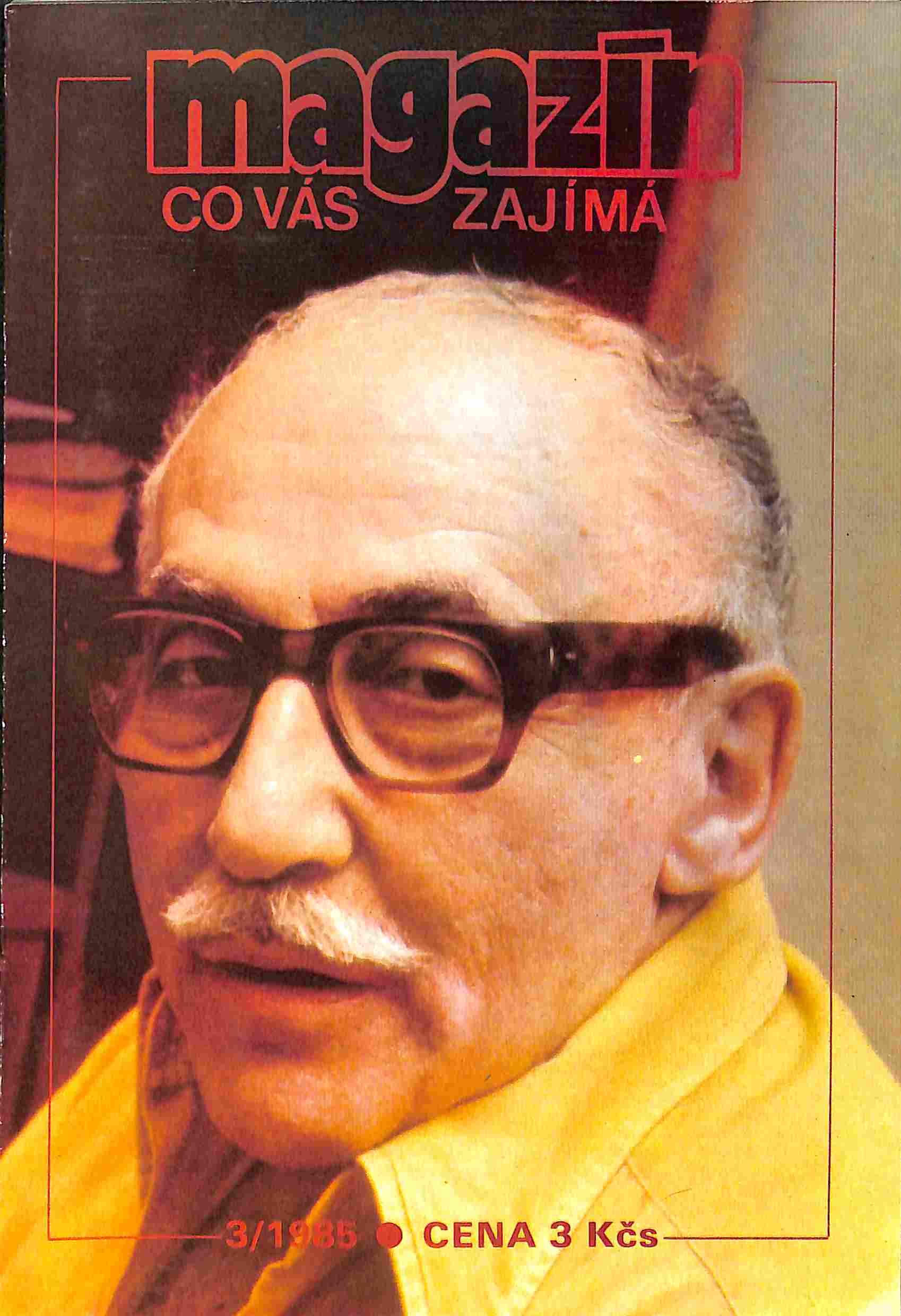 MAGAZIN CO VAS ZAJIMA magazine side cover Issue 3   1985