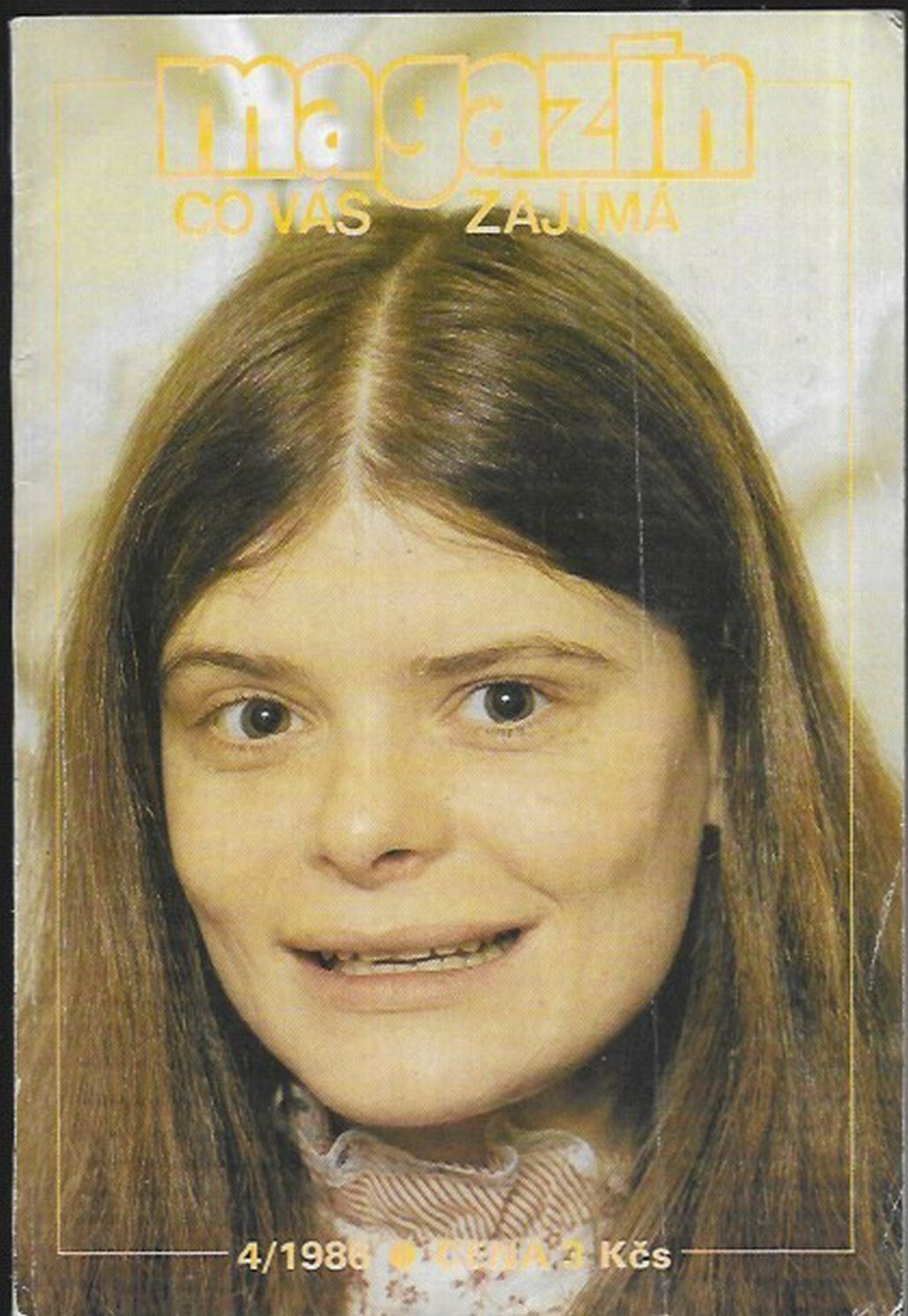 MAGAZIN CO VAS ZAJIMA magazine side cover Issue 4   1986