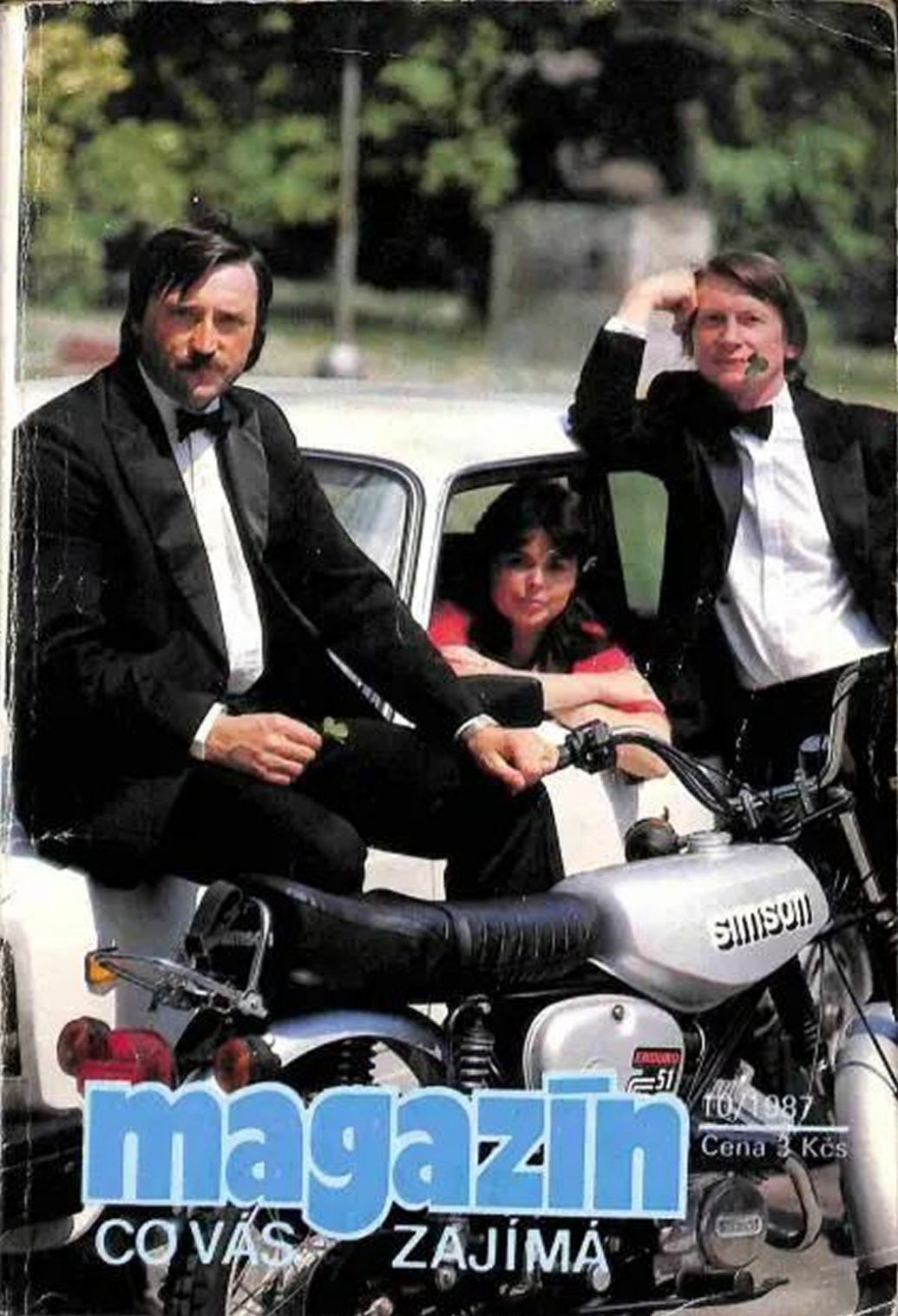 MAGAZIN CO VAS ZAJIMA magazine side cover Issue 10   1987