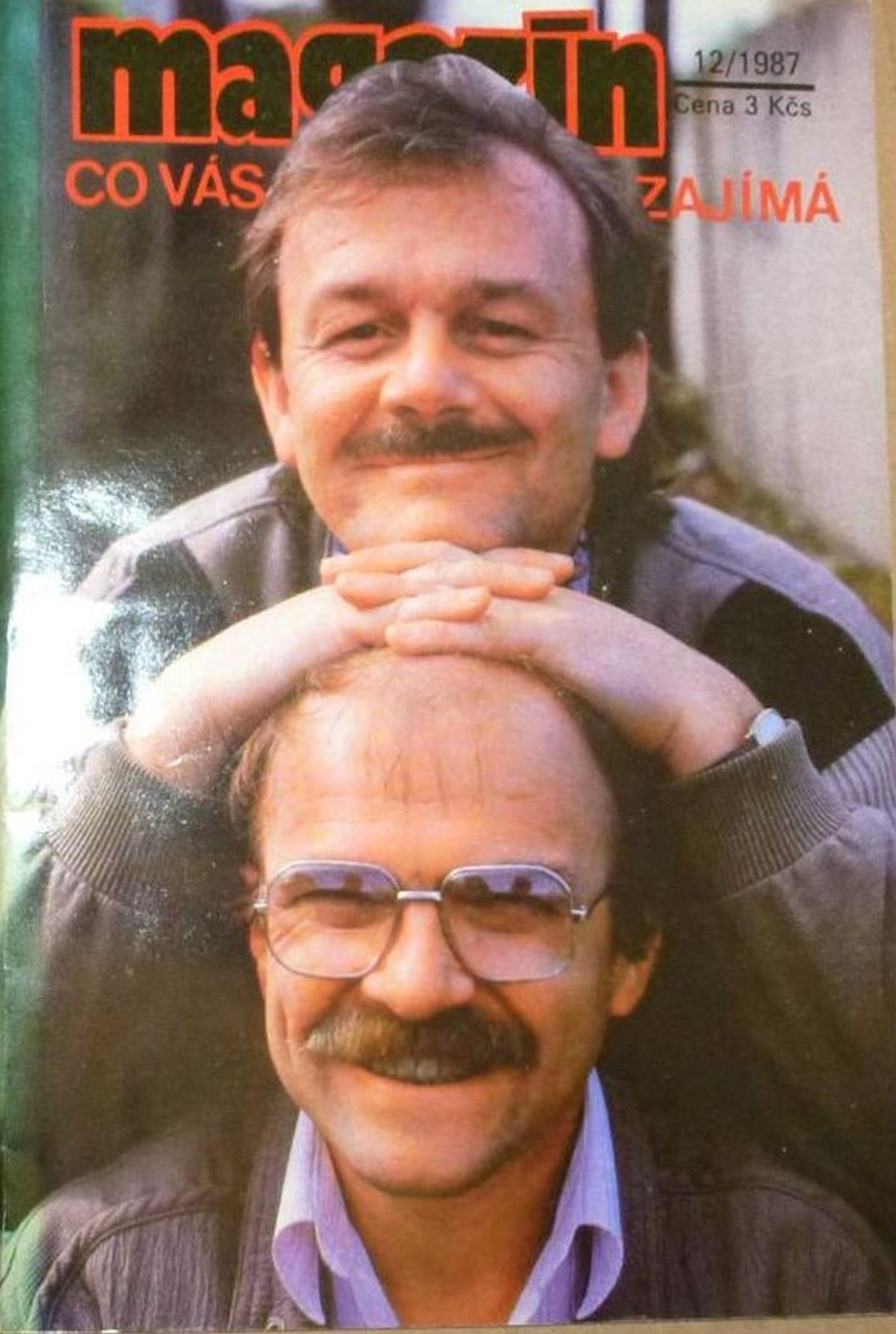 MAGAZIN CO VAS ZAJIMA magazine side cover Issue 12   1987
