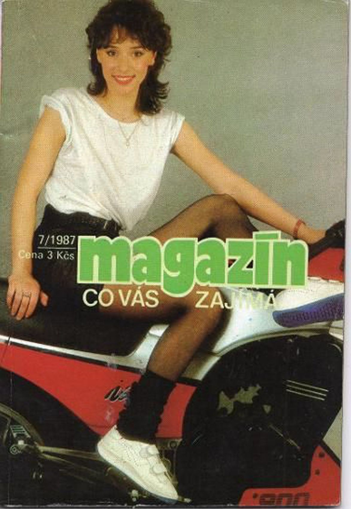 MAGAZIN CO VAS ZAJIMA magazine side cover Issue 7   1987