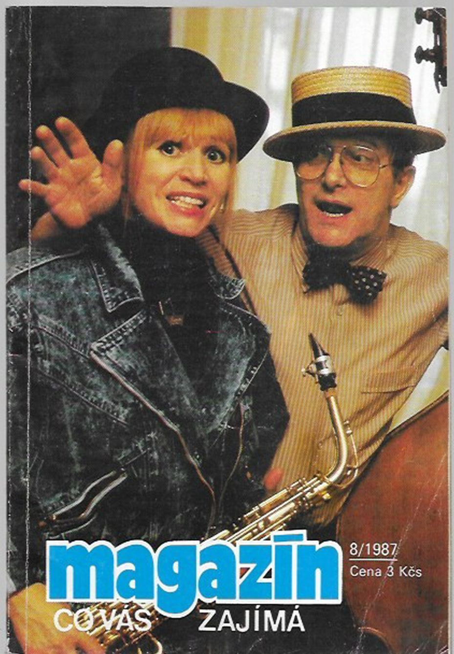 MAGAZIN CO VAS ZAJIMA magazine side cover Issue 8   1987