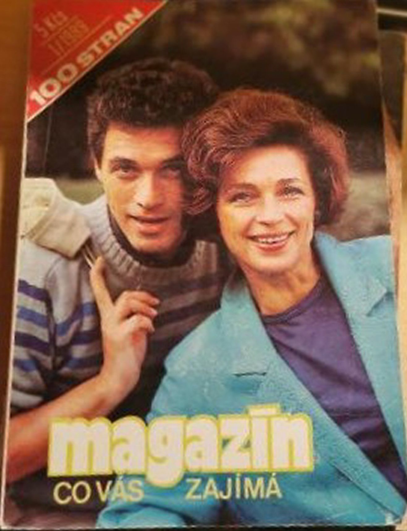 MAGAZIN CO VAS ZAJIMA magazine side cover Issue 1   1989