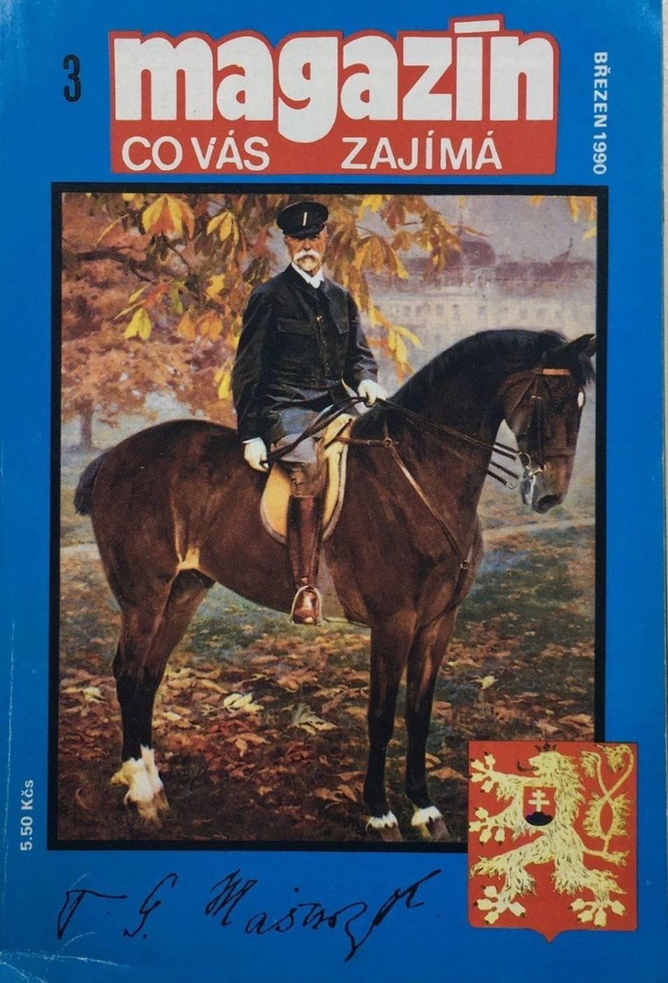 MAGAZIN CO VAS ZAJIMA magazine side cover Issue 3   1990