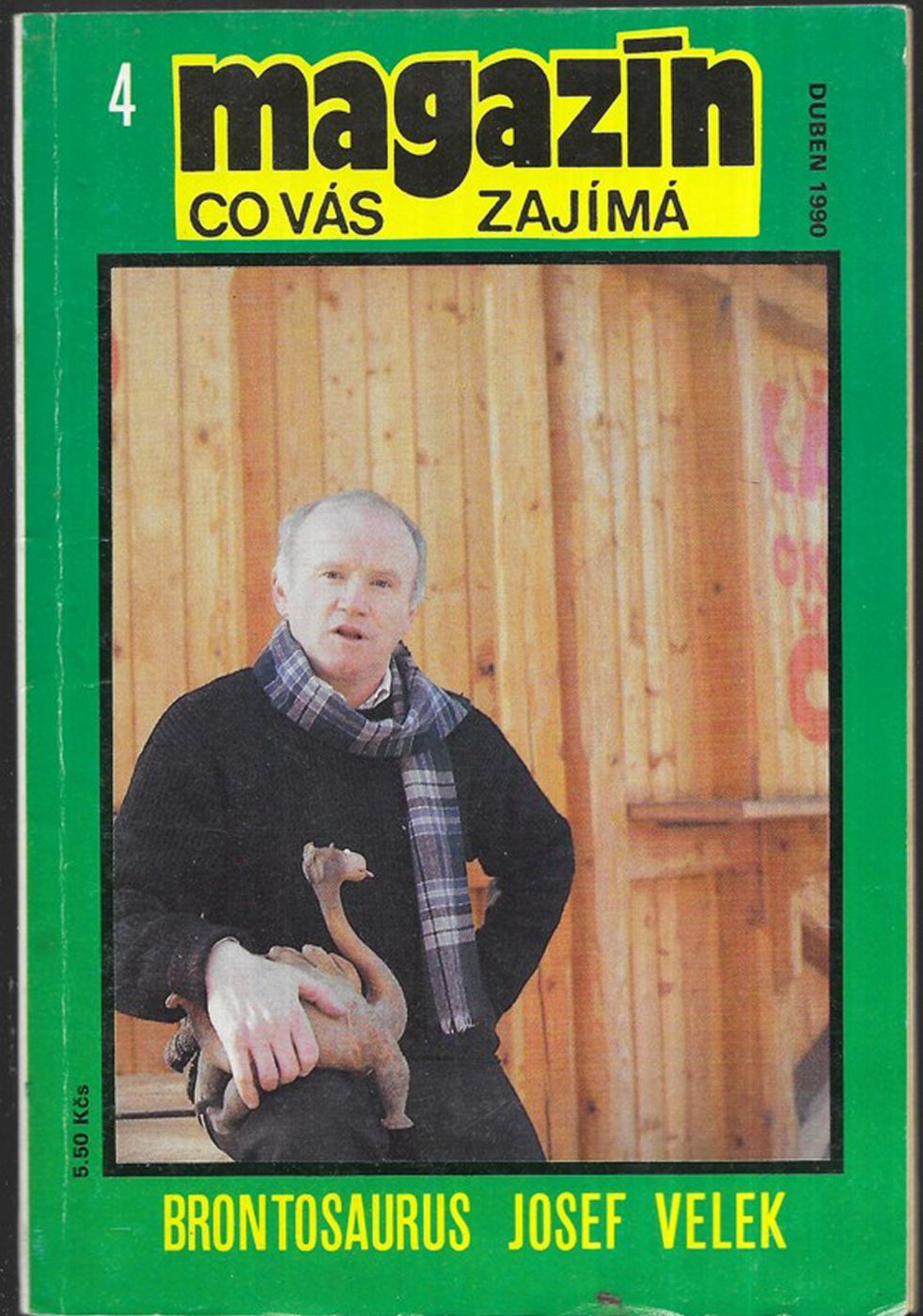 MAGAZIN CO VAS ZAJIMA magazine side cover Issue 4   1990