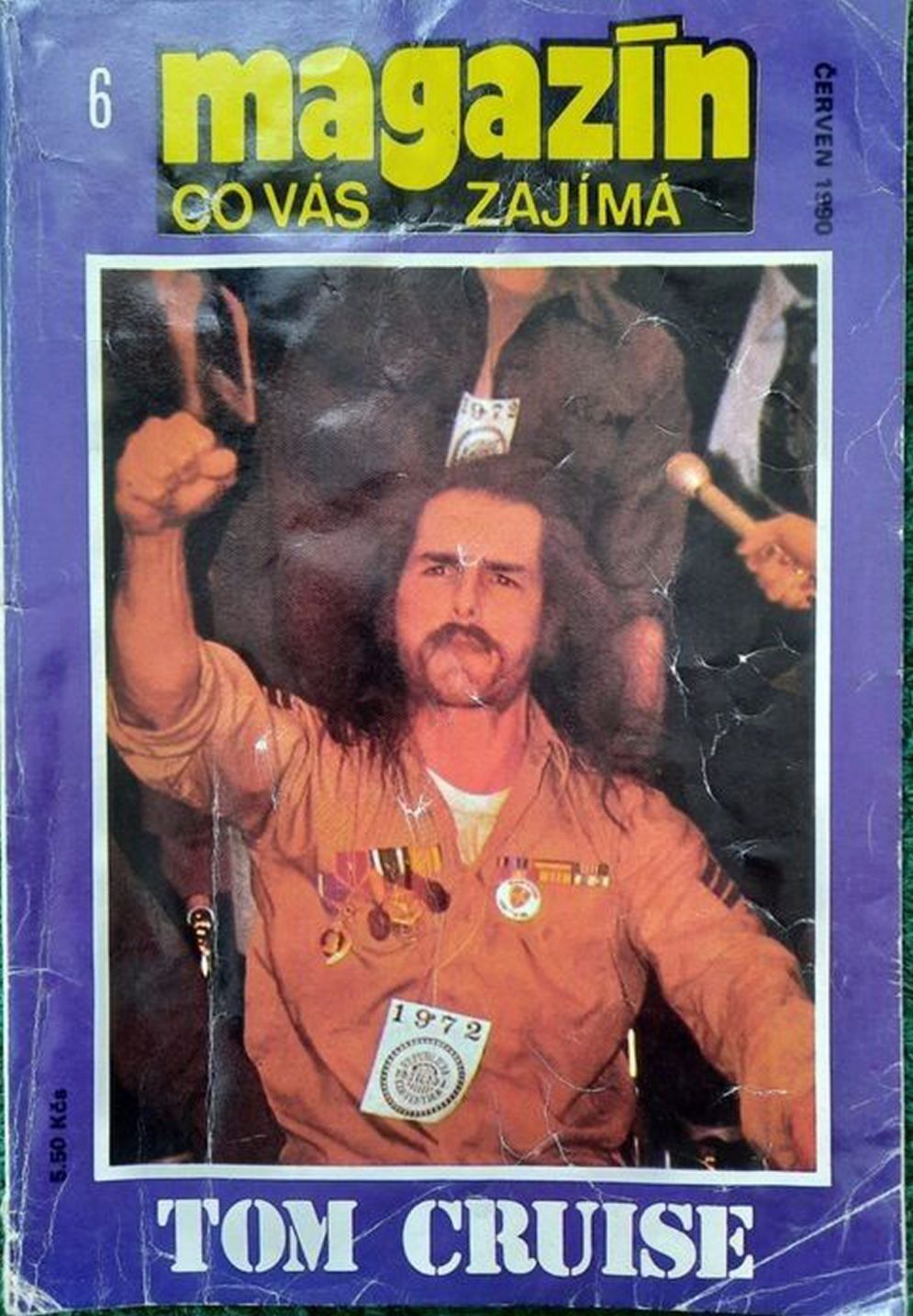 MAGAZIN CO VAS ZAJIMA magazine side cover Issue 6   1990