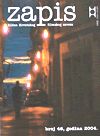 ZAPIS magazine side cover Issue 46  2004