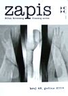 ZAPIS magazine side cover Issue 48  2004