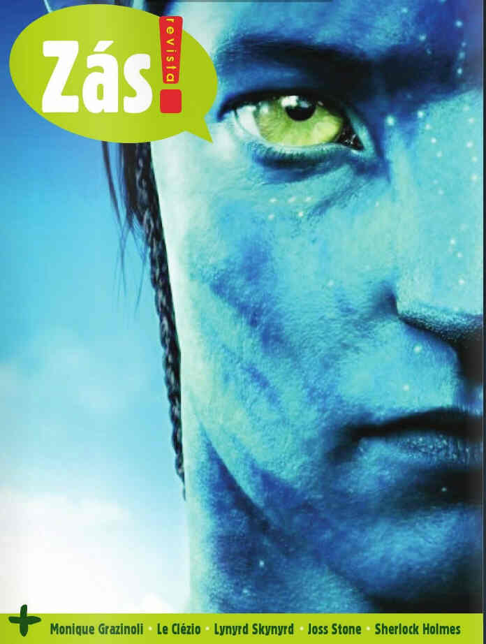 REVISTA ZAS magazine side cover Issue 2 January 2010