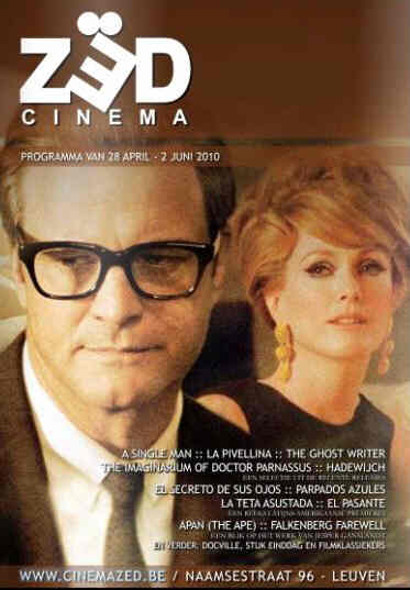 CINEMA ZED magazine side cover 28 April 2010
