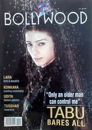 ZEE BOLLYWOOD magazine side cover July 2007