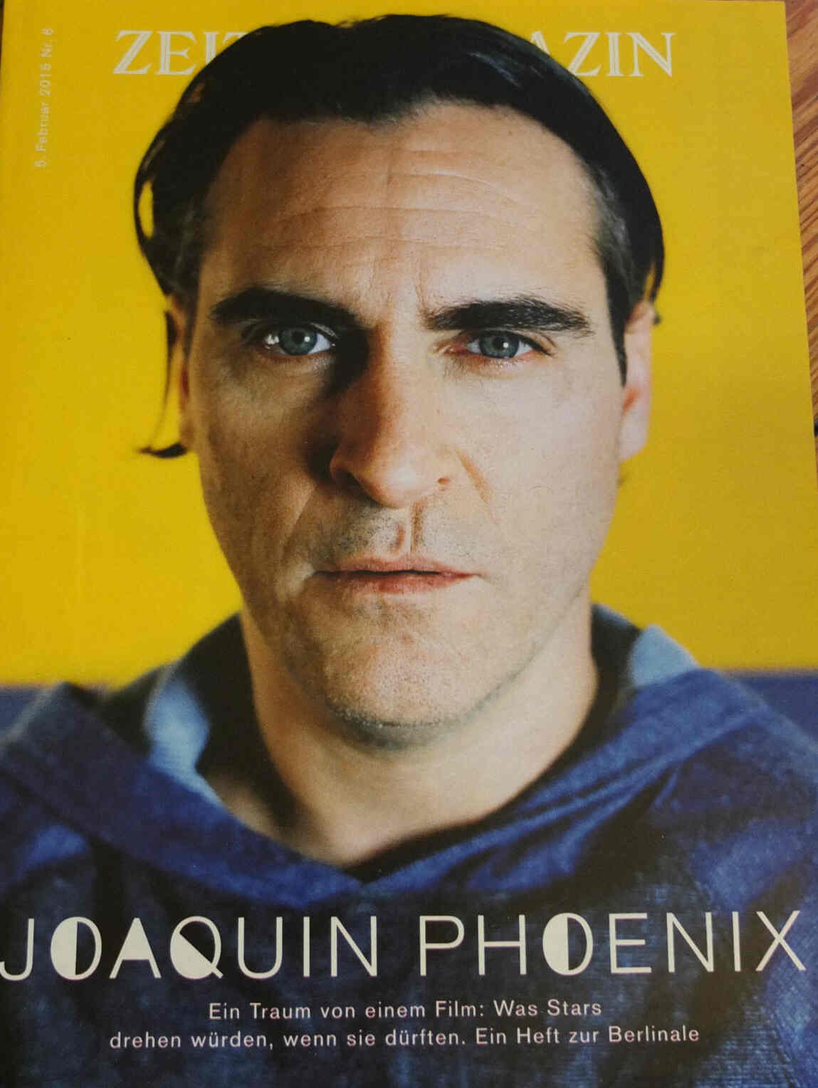 ZEITMAGAZIN magazine side cover Issue 6 5 February 2015