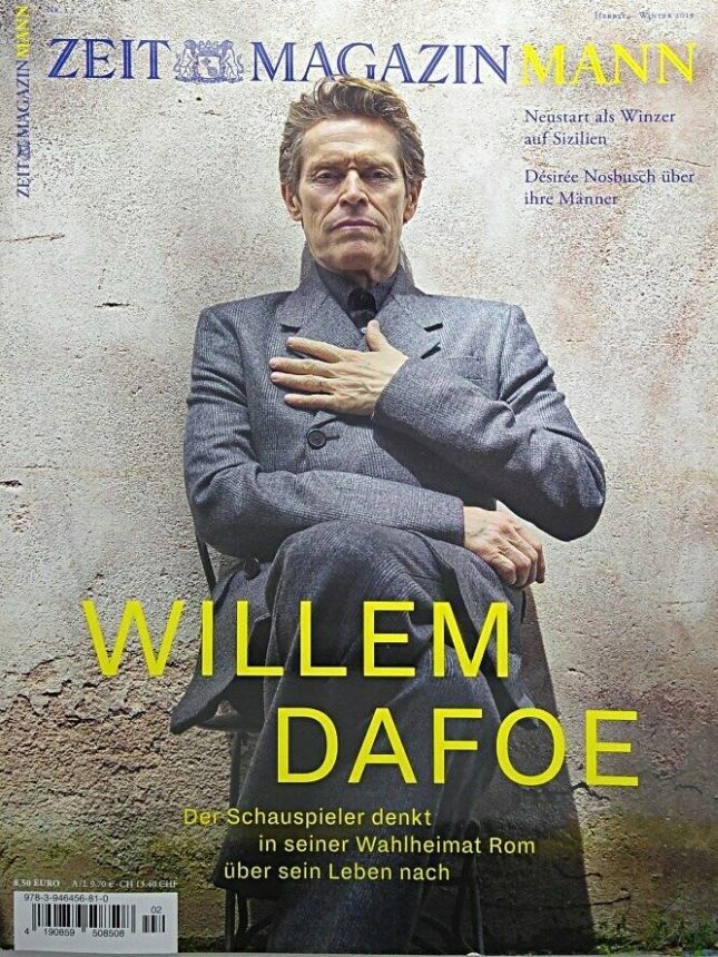 ZEITMAGAZIN magazine side cover Winter 2019