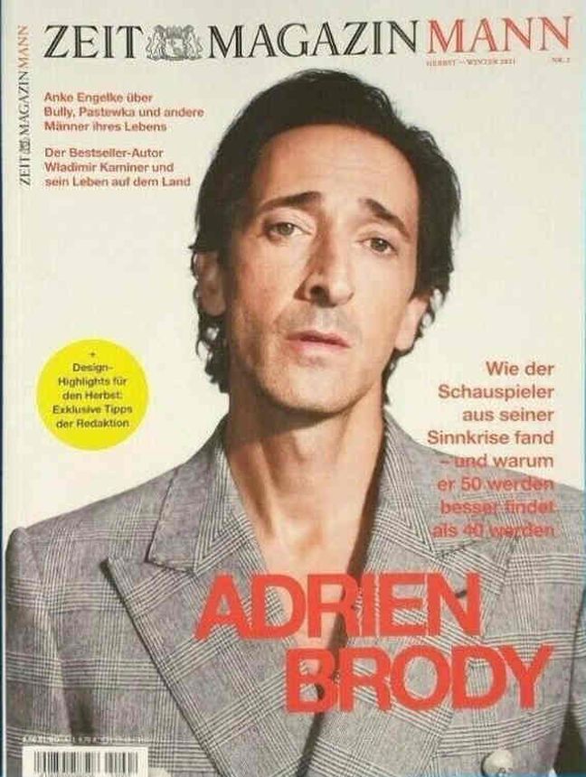 ZEITMAGAZIN magazine side cover Winter 2021