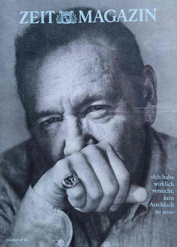 ZEITMAGAZIN magazine side cover Issue 26 15 June 2023