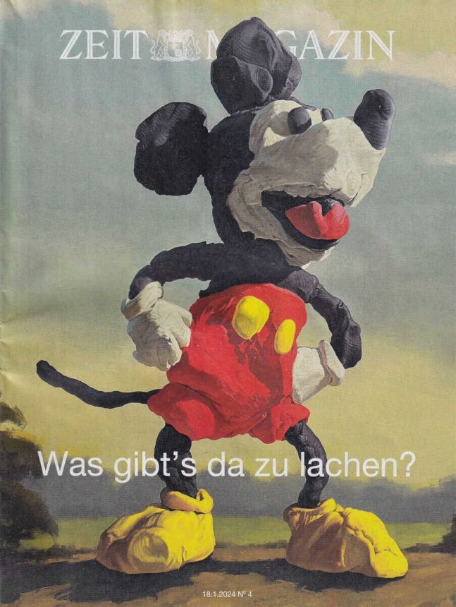 ZEITMAGAZIN magazine side cover Issue 4 18 January 2024