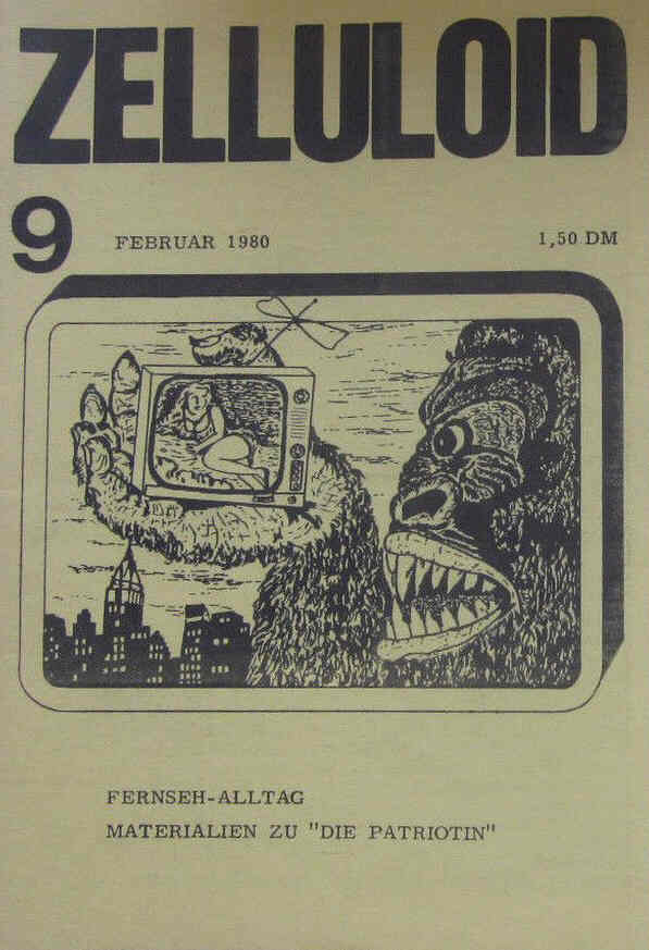 ZELLULOID magazine side cover Issue 9  February 1980