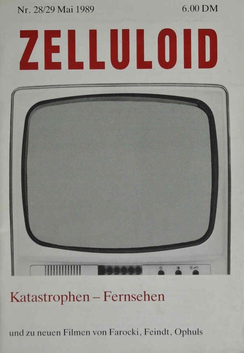 ZELLULOID magazine side cover Issue 28/29 May 1989