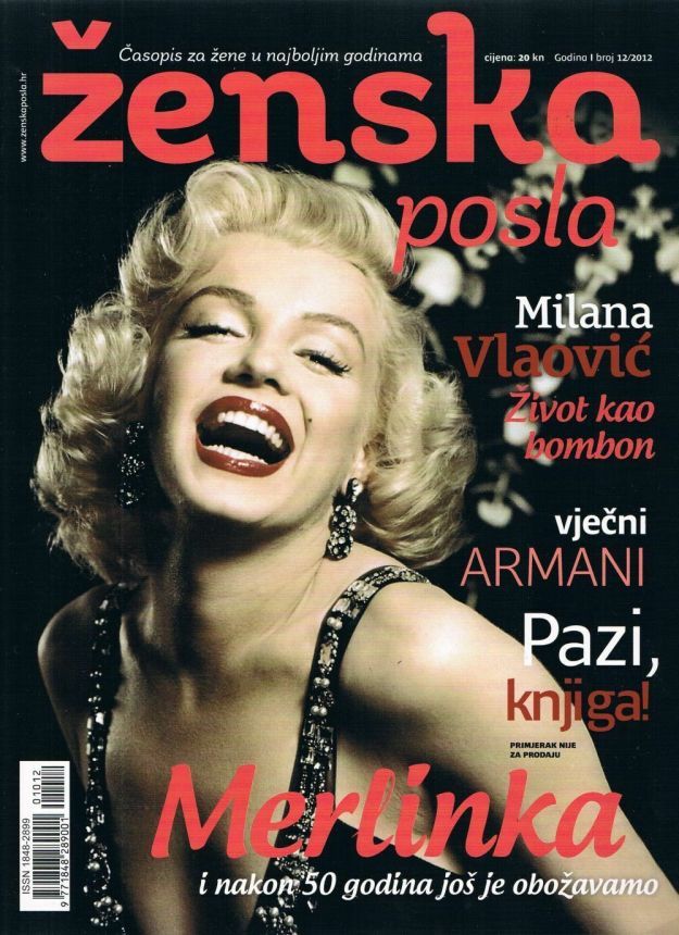 ZENSKA POSLA magazine side cover Issue 12 December 2012