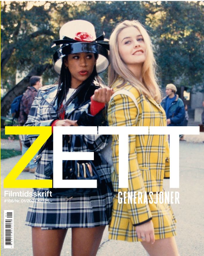 Z FILMTIDSSKRIFT magazine side cover Issue 1/166  January 2024