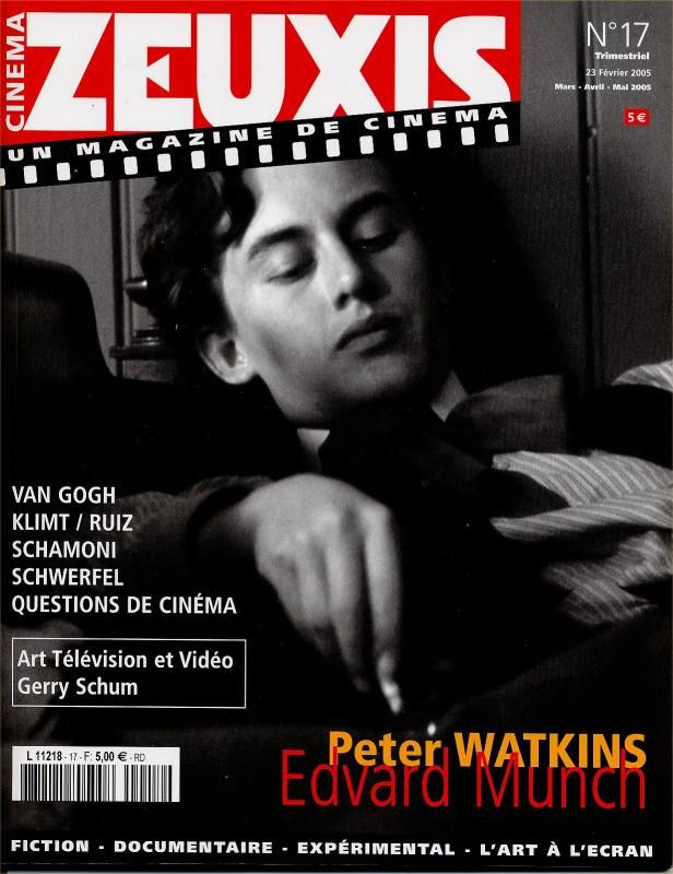 ZEUXIS magazine side cover Issue 17 Spring 2005