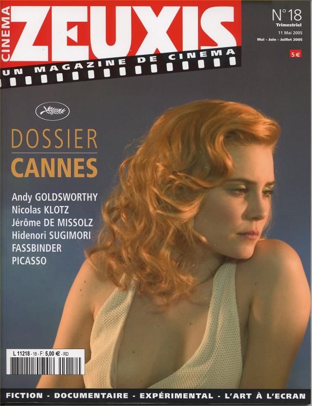 ZEUXIS magazine side cover Issue 18 Summer 2005