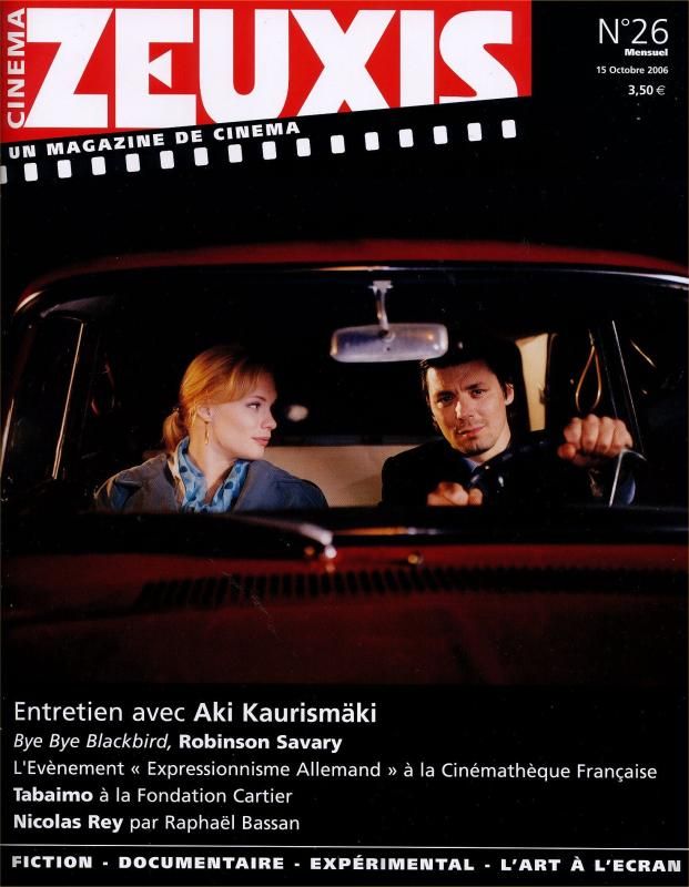 ZEUXIS magazine side cover Issue 26 October 2006