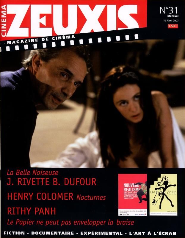 ZEUXIS magazine side cover Issue 31 April 2007