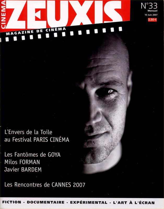ZEUXIS magazine side cover Issue 33 June 2007