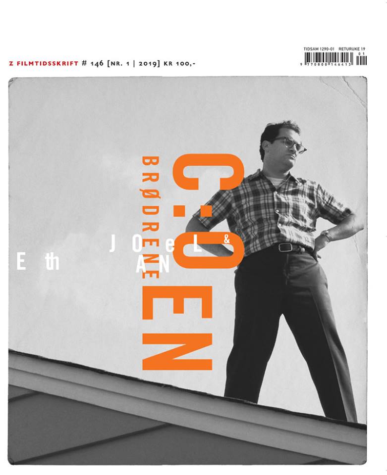 Z FILMTIDSSKRIFT magazine side cover Issue 146  March 2019