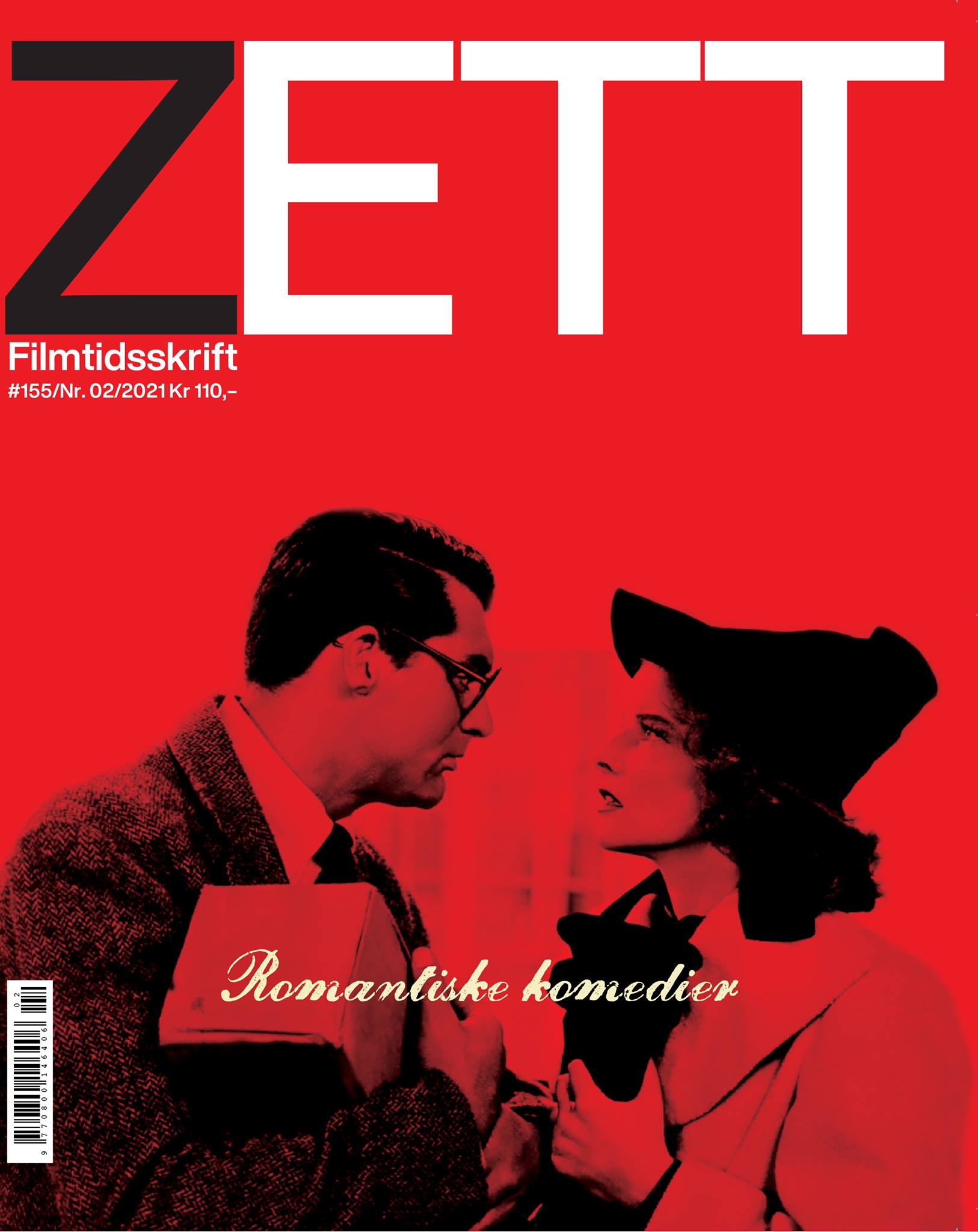 Z FILMTIDSSKRIFT magazine side cover Issue 155  April 2021