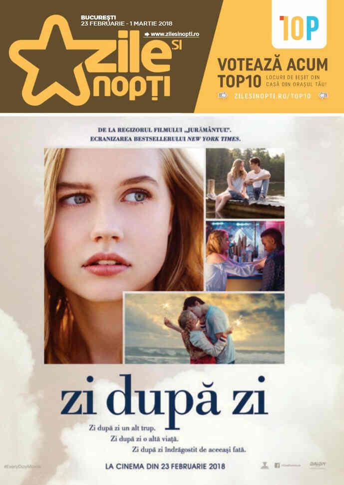 ZILE SI NOPTI magazine side cover 23 February/1 March 2018