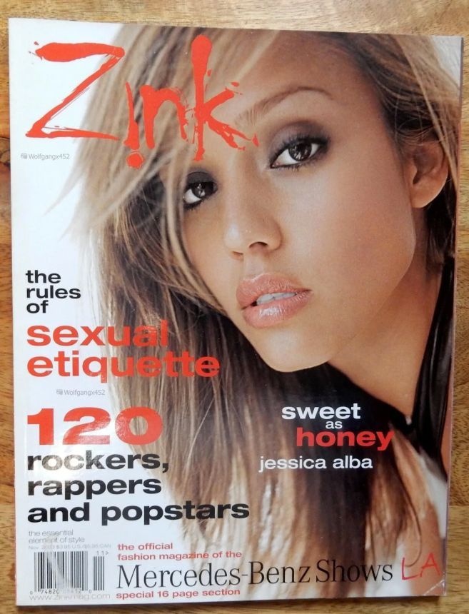 ZINK USA magazine side cover  November 2003
