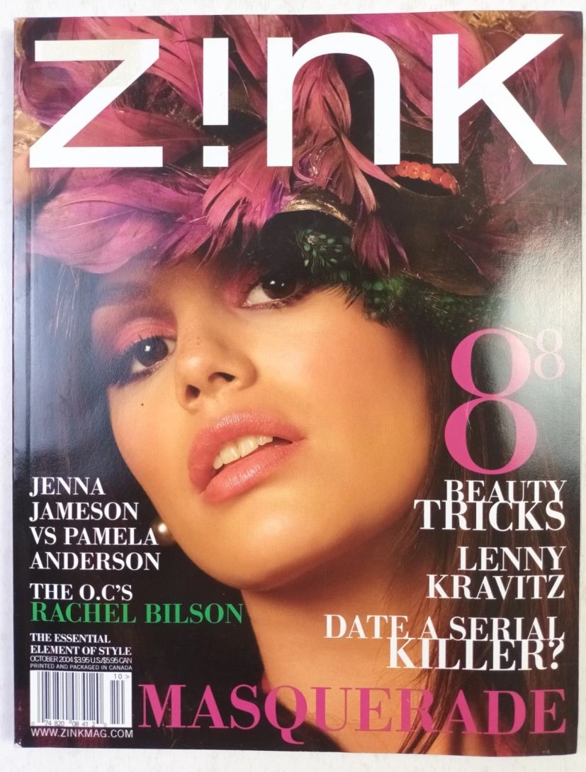 ZINK USA magazine side cover Issue 29  October 2004