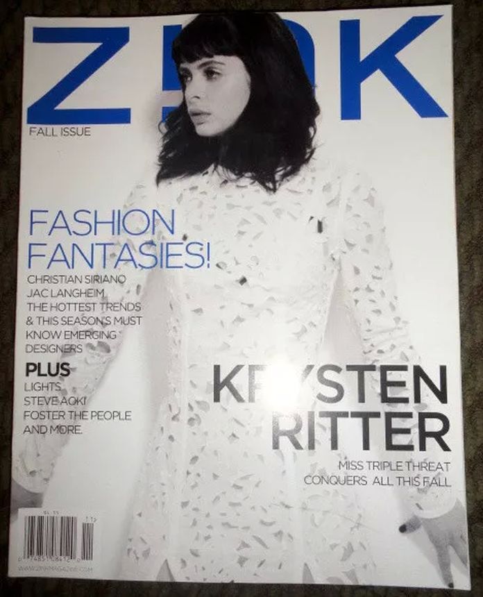 ZINK USA magazine side cover Fall 2011