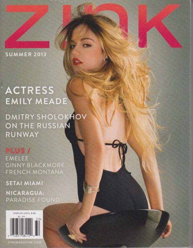 ZINK USA magazine side cover Summer 2013
