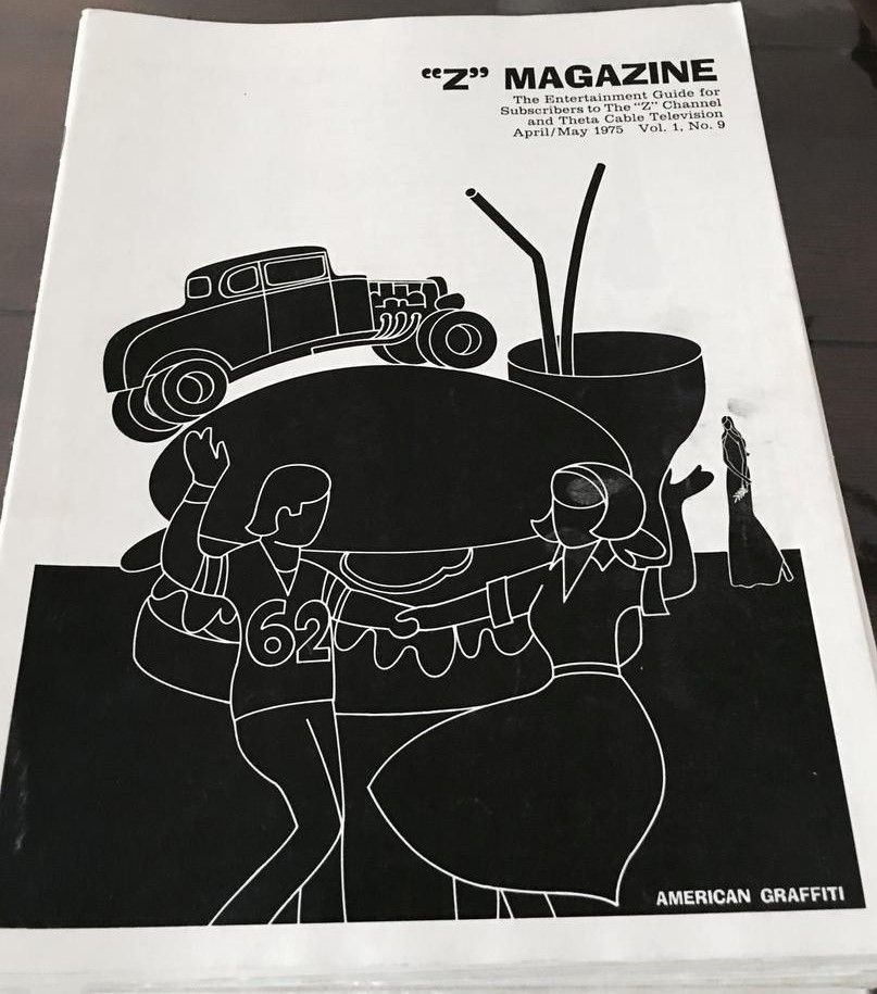 Z MAGAZINE magazine side cover  Vol 1 No  9  April/May 1975