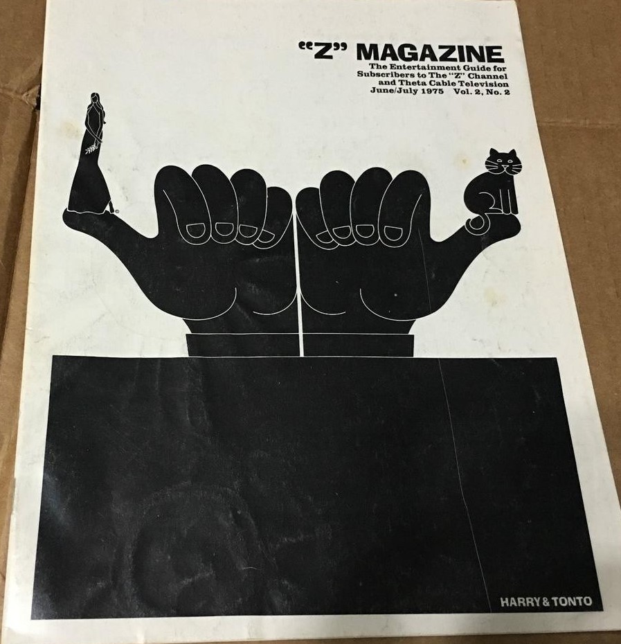 Z MAGAZINE magazine side cover  Vol 2 No  2  June/July 1975