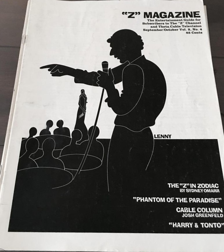 Z MAGAZINE magazine side cover  Vol 2 No  4  September/October 1975
