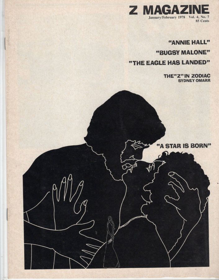 Z MAGAZINE magazine side cover  January/February 1978