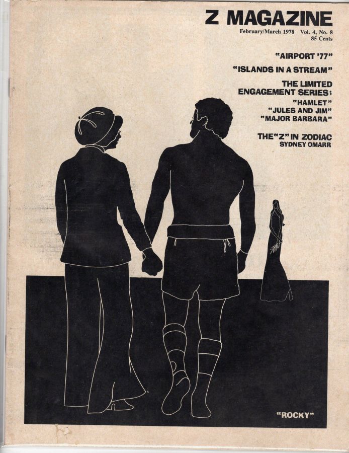 Z MAGAZINE magazine side cover  February/March 1978