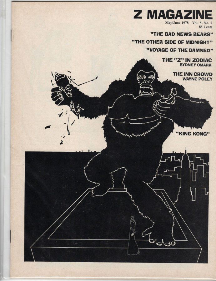 Z MAGAZINE magazine side cover  May/June 1978