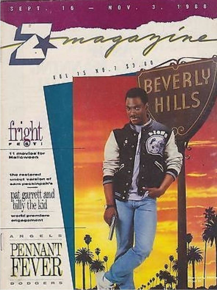 Z MAGAZINE magazine side cover 16 September 1988