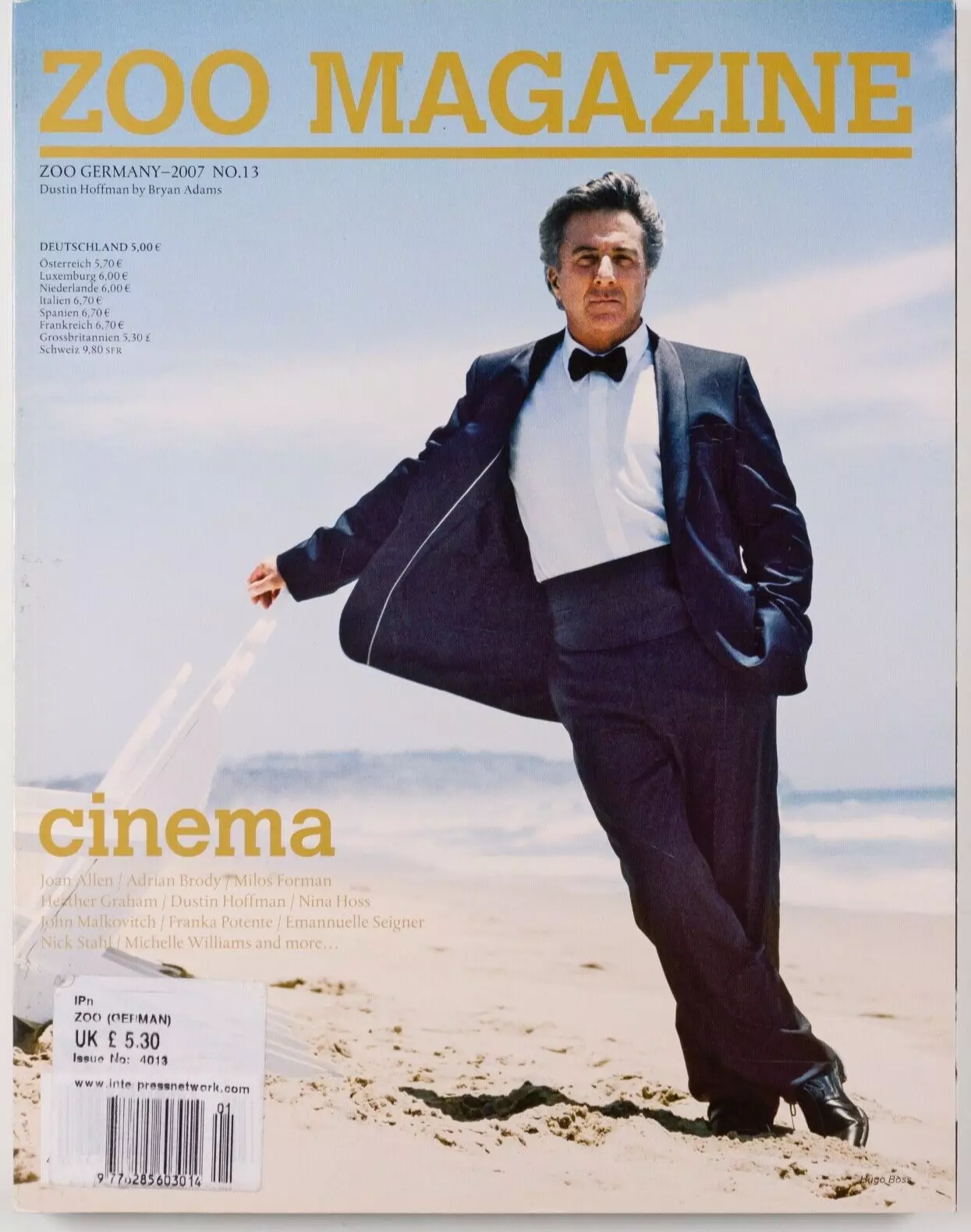 ZOO MAGAZINE GERMANY magazine side cover Issue 13   2007