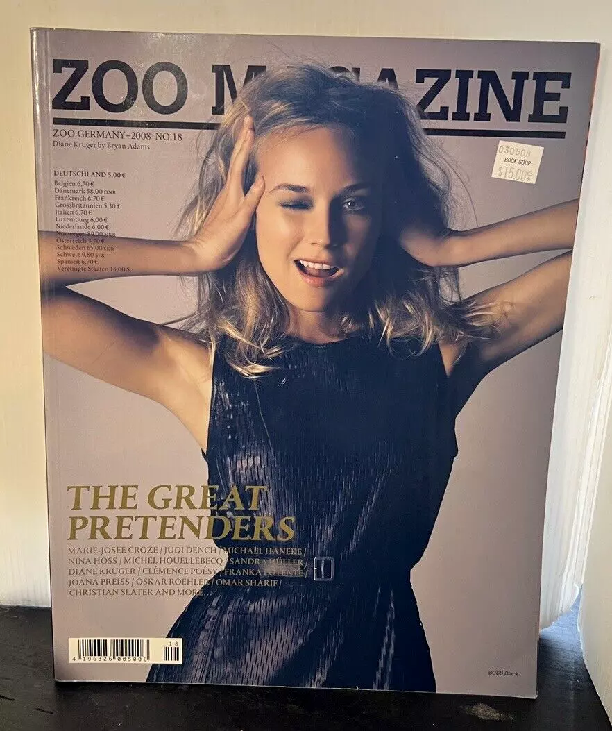 ZOO MAGAZINE GERMANY magazine side cover Issue 18   2008