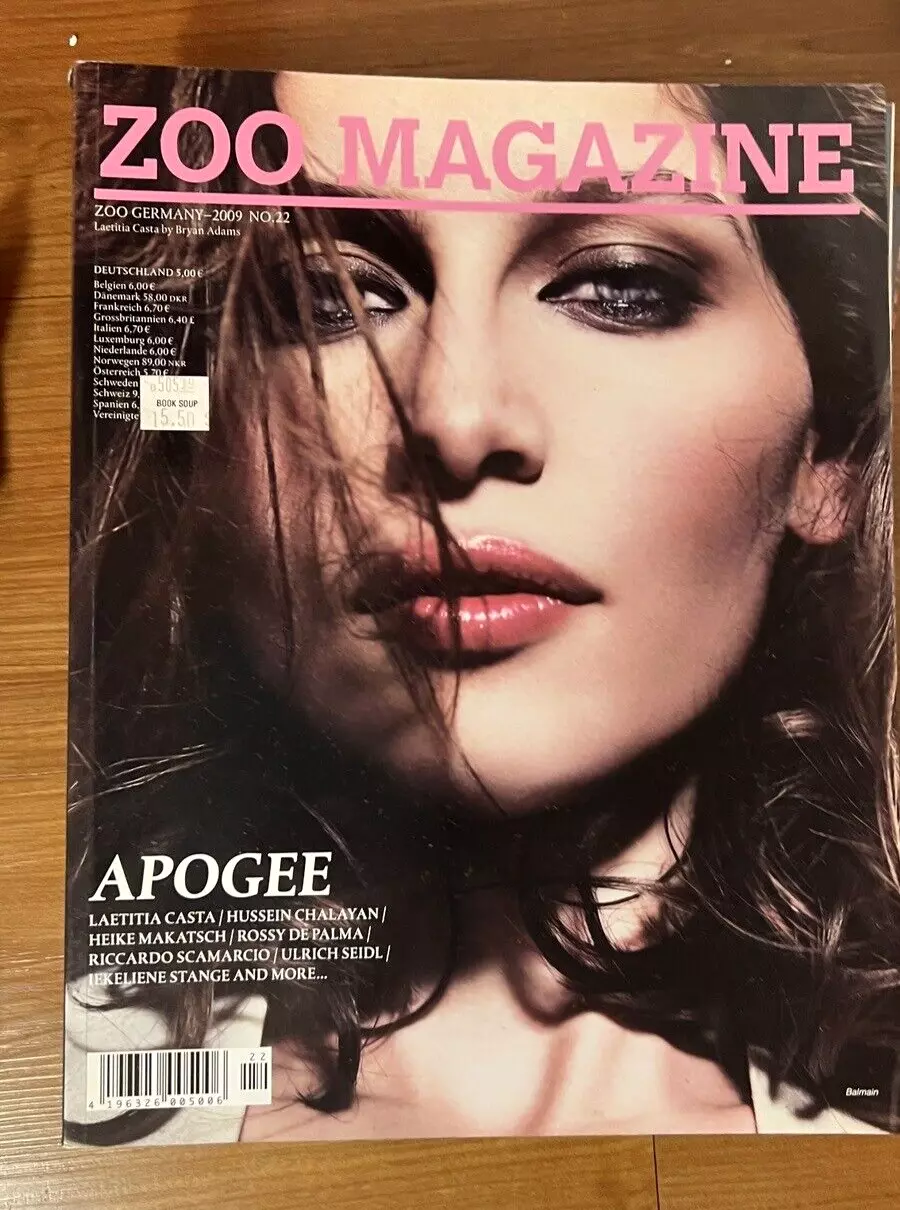 ZOO MAGAZINE GERMANY magazine side cover Issue 22   2009