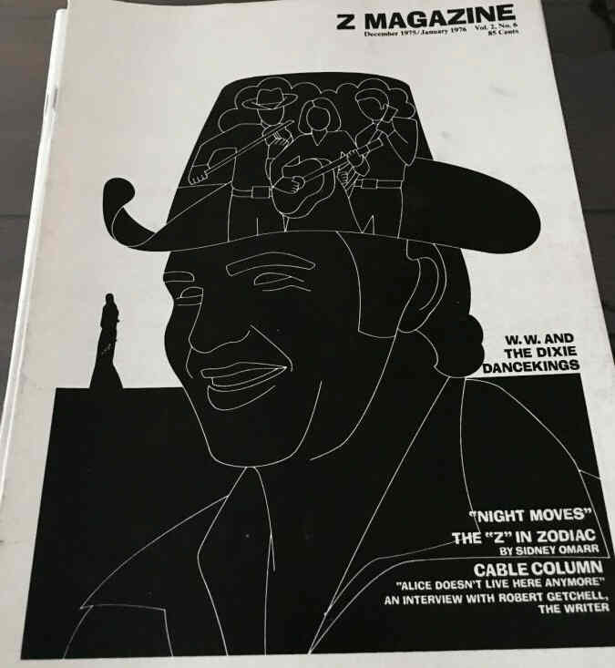 Z MAGAZINE magazine side cover December 1975