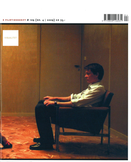 Z FILMTIDSSKRIFT magazine side cover Issue 4 October/November/December 2009